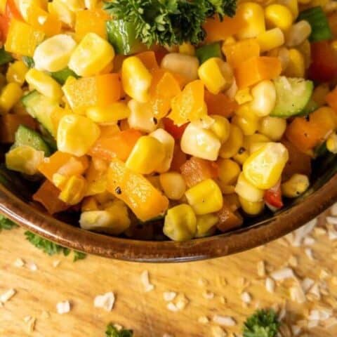 corn and pepper salad gluten free