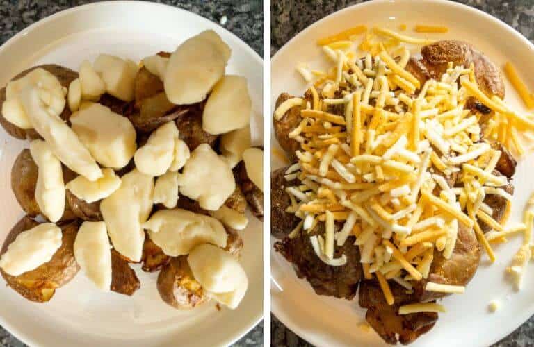 best cheese curds for smashed potato poutine