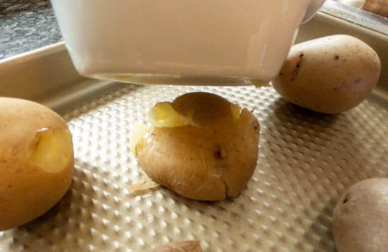 smashed potato