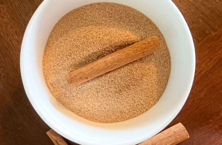wheat free sugar with a cinnamon twist