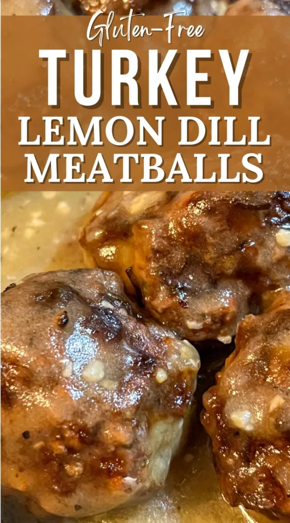 turkey meatballs with lemon and dill gluten-free 