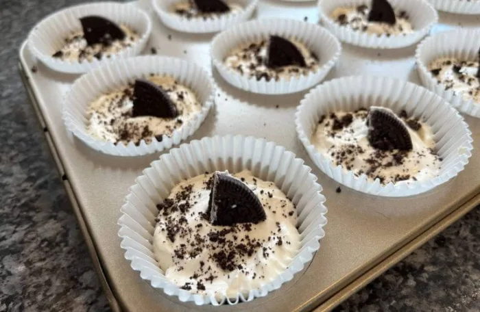 A sensory feast awaits in these gluten-free Oreo cheesecake bites – a no-bake creation that combines convenience with irresistible taste