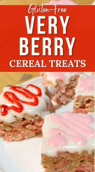 gluten-free very berry cheerios treats