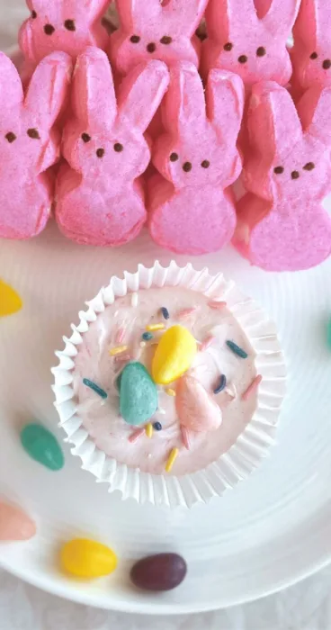 Indulge guilt-free with a delightful gluten-free Easter Peeps cheesecake – a no-bake wonder that's as easy on your taste buds as it is on your tummy!