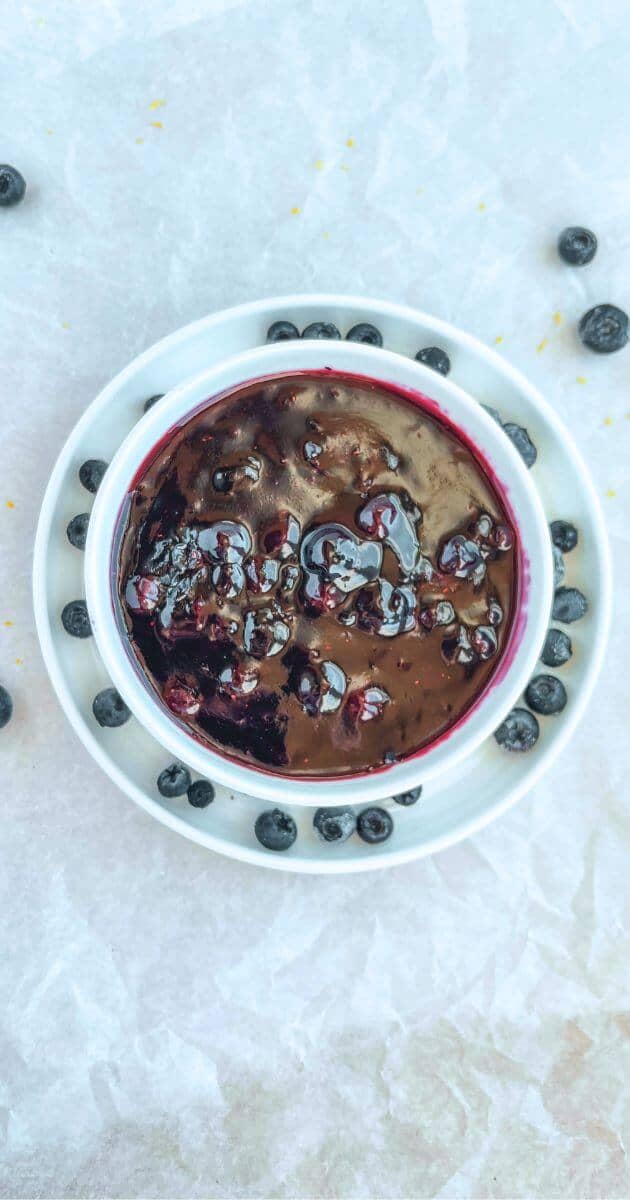 Easy Blueberry Topping Recipe (GlutenFree DairyFree) Sage & Solar